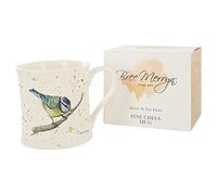 Fine China Bree Merryn Betty Bluetit Animal Mug Boxed Collection 8.5x8cm