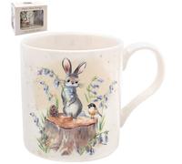 Fine China Ceramic Mug Hare & Bird Paper Shed Collection Coffee Cup Gift Idea