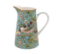 The Leonardo Collection William Morris Strawberry Thief Jug 500ml for Kitchen & Home | Beautiful Fine China Tableware for Decoration | Durable and Practical Cream, Milk Or Water Jug for Daily Use