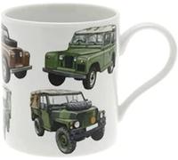 Fine China Mug | 4 x 4 Land Rover | 1 Piece - 13x9x10 cm | Fine China, Home Or Work, Premium Design, Tea, Coffee, Hot Drinks