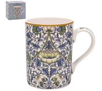 Fine China Mug Coffee Cup Lodden Flower W.morris Floral Lavender Design Gift Box