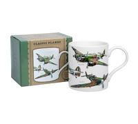 Fine China Mug War Planes Featuring Lancaster, Wellington, Hurricane, Beaufort & Spitfire