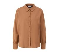 Fine Corduroy Long Sleeve Shirt Women COMMA Marron 36