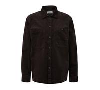 Fine Corduroy Shirt with Chest Pockets and Logo Detail s.Oliver Marron S