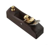 Fine Craftsmanship For Mini Plane For Wood Shaping With Ebony Wood Handle And Precision Ground Steel Blade For Accurate Cuts(Flat bottomed)