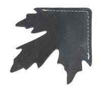 Fine Craftsmanship Page Holder Ideal for Novel Textbook Magazine, Premium Leather Maple Leaves Bookmarks Smoother Edges Elegant Bookmarks for Readers