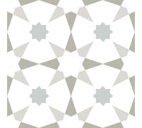 Fine DÃ©cor Floorpops Stellar Floor Tiles (Pack of 10) in Grey Fine DÃ©cor Grey