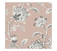 Fine DÃ©cor Juliette Floral Textured Wallpaper in Pink Fine DÃ©cor Pink