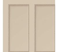 Fine Decor Beaded Panel Wallpaper - Natural Wood Effect Wallcovering - 3D Luxury Panelling Design for Living Room, Lounge & Hallway - Smooth Matte Finish, FD44164 (10.05m x 53cm)