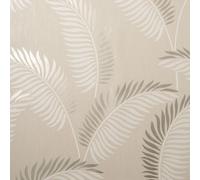 Fine Décor Cascade Leaf Wallpaper in Cream Fine Décor Cream