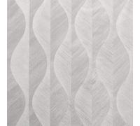 Fine Décor Crown Precision Organic Leaf Silver/grey Vinyl Wallpaper Textured Leaves M1573