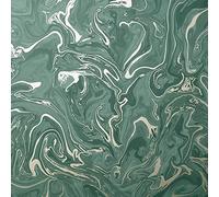 Fine Decor Distinctive Marble Emerald Green