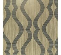 Fine Décor Exclusive Tempus Wavey Stripe Black & Gold Wallpaper Fd25062