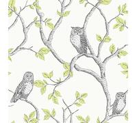 Woodland Owls Wallpaper Fine Decor