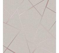 Quartz Fractal Rose Gold Wallpaper Rose Gold