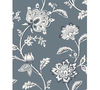 Fine Decor FD43453 Juliette Floral Wallpaper, Blue