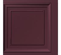 Fine Decor FD43468 Distinctive Square Panel, Mulberry