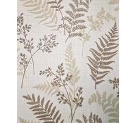 Fine Décor Fd43768 Fern Luxury Textured Vinyl Wallpaper, Mocha