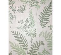 Fine Décor Fd43769 Fern Luxury Textured Vinyl Wallpaper, Green