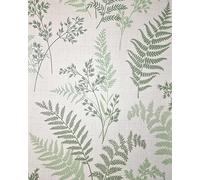 Fine Decor FD43769 Fern Luxury Textured Vinyl Wallpaper, Green