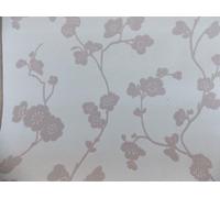 Fine Décor Fd54241 Brewster Cream Beige Leaf Trail Luxury Textured Wallpaper