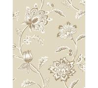 Fine Décor Fine Decor Fd43452 Juliette Floral Wallpaper, Natural