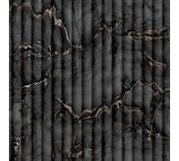 Fine Décor Fine Decor Fd43973 Bianco Fluted Marble, Charcoal