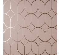 Fine Décor Fine Decor Platinum Rosco Trellis Pink Wallpaper Fd42805