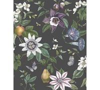 Fine Décor Fine Decor Sierra Floral Black Wallpaper Fd43060