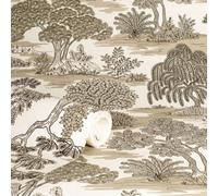 Fine Décor Fine Decor Zen Toile Natural Wallpaper