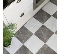 Fine Décor Floor Pops Bonneville Marble Self Adhesive Vinyl Floor Tiles Pack Of 30 (2.79Sqm)