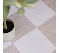 Fine Décor Floor Pops Kingsley Natural Self Adhesive Vinyl Floor Tiles Pack Of 30 (2.79Sqm)