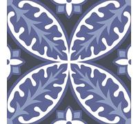 Fine Décor Floorpops Capri Floor Tiles (Pack of 10) in Blue Fine Décor Blue