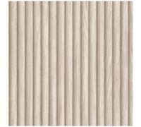 Fine Décor Fluted Wood Slat Effect Wallpaper Wooden Panel Ash Cream Grey Feature Wall