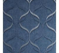 Fine Decor Milano 10 GEO Wave Silver/Blue