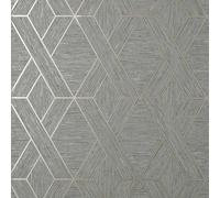 Fine Decor Miya GEO SIDEWALL Grey