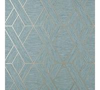 Fine Decor Miya GEO SIDEWALL Teal
