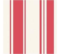 Fine Décor Red Cream Stripe Wallpaper Classic Wide Stripe Traditional Country Style Decor