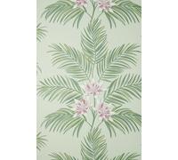 Fine Decor UK Bali Tropical Floral SAGE