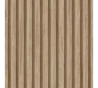 Fine Decor Wooden Slats Wallpaper - Realistic Slat Wall Effect - 3D Style Timber Panel Wallcovering for Lounges, Bedrooms & Hallways - Smooth Matte Finish, Natural FD44159 (10.05m x 53cm)