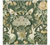 Fine Decor Woodland Green Wallpaper Paste The Paper Washable Kids Room Bedroom