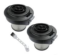 Fine Dust Filter For Miele Duoflex Hx1 Cordless Vacuum Hx-fdf 20 H13 Hepa Replacement Washable Pleated High Efficiency Filter With Brush Included Two Pack