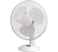 Fine Elements Oscillating Desk Fan, 16-Inch, White