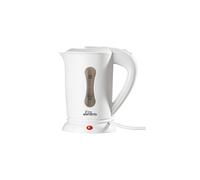FINE ELEMENTS SDA1935 0.5L Plastic Travel Kettle with Auto Cut Off, Boil Dry Protection, Two White Cups Included, Lightweight and Portable with Concea