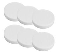 Fine Filter Water Polishing Pads Compatible with Fluval FX4 FX5 FX6, Aquarium Filter Media Replacement, High Density, Snug Fit No Bypass, 6 Pack