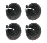Fine Garden Gutter Brush 16 Meter x 100mm, DIY Gutter Cleaning Tools, Gutter Brush Leaf Guard with Stainless Steel Bristles, Gutter Leaf Guard to Keep Out Leaf and Moss Debris