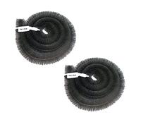 Fine Garden Gutter Brush 8 Meter x 100mm, DIY Gutter Cleaning Tools, Gutter Brush Leaf Guard with Stainless Steel Bristles, Gutter Leaf Guard to Keep Out Leaf and Moss Debris