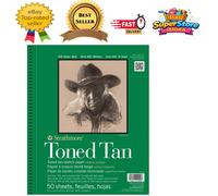 Fine Grain 118gsm Spiral Bound Sketchpad for Creative Professionals - 50 Sheets