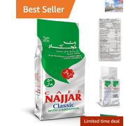 Fine Ground 200g Arabica Coffee with Cardamom - Exquisite Dark Roast Blend