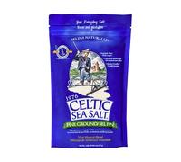 Fine Ground Celtic Sea Salt 16 Ounce Resealable Bag - Great for Cooking, Baking and Pickling - Gluten-Free, Non-GMO Verified, Kosher, Paleo-Friendly